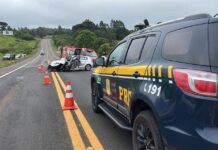 PRF registra redução de 5,6% nas mortes nas BRs do Paraná no primeiro semestre de 2026