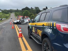 PRF registra redução de 5,6% nas mortes nas BRs do Paraná no primeiro semestre de 2026