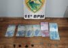 PM prende duas pessoas com drogas em Ivailândia