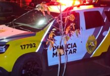 Homem com tornozeleira invade casa da irmã e acaba preso em Barbosa Ferraz
