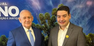 Prefeito Júnior Garbim apresenta projetos prioritários em reunião com deputado Ademar Traiano