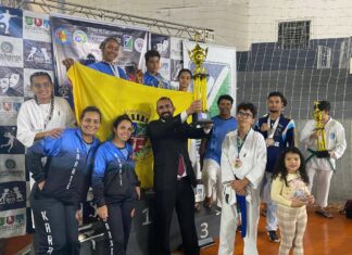 Equipe de Karatê beltrãoense conquista dez medalhas na 2ª fase do Paranaense