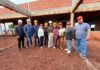 PRIMEIRA-DAMA LUCIANA MASSA VISITA OBRAS DE NOVA CRECHE EM ENGENHEIRO BELTRÃO