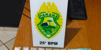 PMPR prende homem por tráfico de drogas após acompanhamento em Umuarama