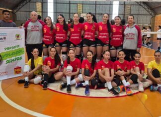 VOLEIBOL BELTRÃOENSE DISPUTA FINAIS DA FASE REGIONAL DOS JOJUPS EM MAMBORÊ