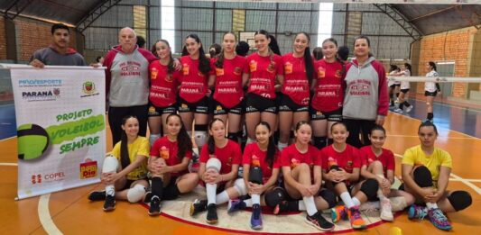 VOLEIBOL BELTRÃOENSE DISPUTA FINAIS DA FASE REGIONAL DOS JOJUPS EM MAMBORÊ
