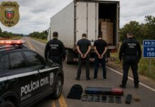 Polícia Civil desmantela organização criminosa especializada em roubos de cargas na PR-317 em Engenheiro Beltrão