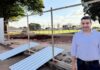 PREFEITO JÚNIOR GARBIM ACOMPANHA INÍCIO DAS OBRAS NO ESTÁDIO MUNICIPAL JOÃO CAVALCANTE DE MENEZES