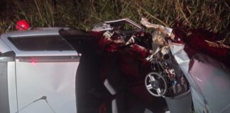 Colisão frontal na PR-317 mata policial militar e deixa três crianças feridas em Iguaraçu