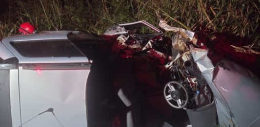 Colisão frontal na PR-317 mata policial militar e deixa três crianças feridas em Iguaraçu