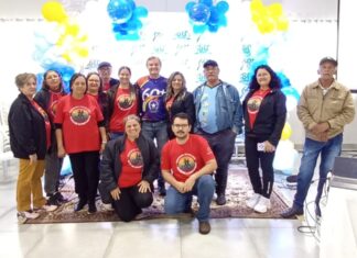 Equipe beltrãoense participa do lançamento da 14ª edição dos Jogos 60+ em Terra Boa