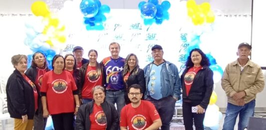 Equipe beltrãoense participa do lançamento da 14ª edição dos Jogos 60+ em Terra Boa