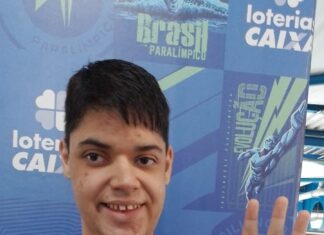 Rafael fatura mais cinco medalhas no Meeting Paralímpico Loterias Caixa em São Paulo