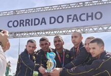 Policias militares do 11º BPM garantem pódio na 87ª edição da Corrida do Facho