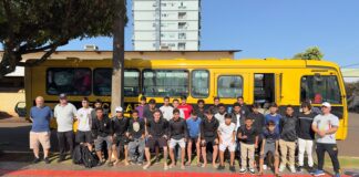 Escolas beltrãoenses disputam a fase Regional do Paraná Bom de Bola, em Mamborê