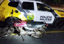 PM apreende motocicleta em Sertãozinho e prende homem por adulteração do veículo