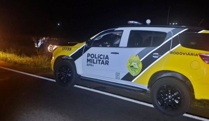 Mulher derida acidente PR 082