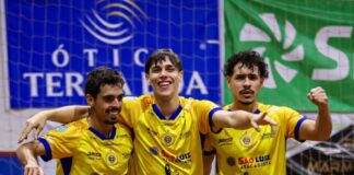 Terra Boa Futsal vence Colombo em jogo emocionante e sobe para terceiro na Série Bronze