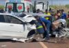 Colisão frontal deixa vários feridos entre Jandaia do Sul e Bom Sucesso