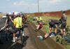 Acidente com grupo de ciclistas deixa feridos na PR-317, próximo ao pedágio de Floresta
