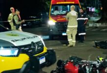 Semana do Trânsito começa com morte de motociclista em acidente em Campo Mourão