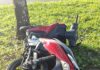 Queda de moto deixa condutor ferido em Cianorte