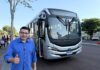 Três novos ônibus garantem melhor conforto e segurança para o transporte público gratuito em Engenheiro Beltrão
