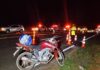Idoso morre atropelado após parar motocicleta na PR-323, em Terra Boa