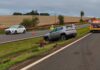 Veículo de Terra Boa sai da pista na PR-317 e deixa motorista ferida