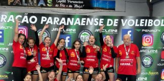 Engenheiro Beltrão conquista o bronze e tem melhor atleta no Estadual sub15 de voleibol