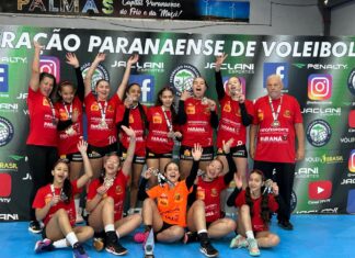 Engenheiro Beltrão conquista o bronze e tem melhor atleta no Estadual sub15 de voleibol