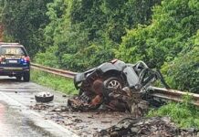 Colisão entre carro e bitrem mata uma pessoa e deixa outra ferida na BR-369