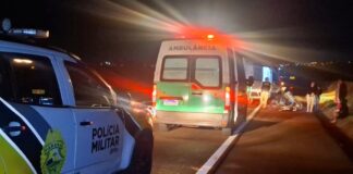 Motociclista envolvida em acidente com ambulância de Peabiru morre após uma semana no hospital