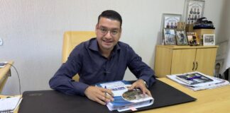 Prefeito Júnior Garbim assina convênio de R$ 298 mil para aquisição de triciclo de sinalização viária